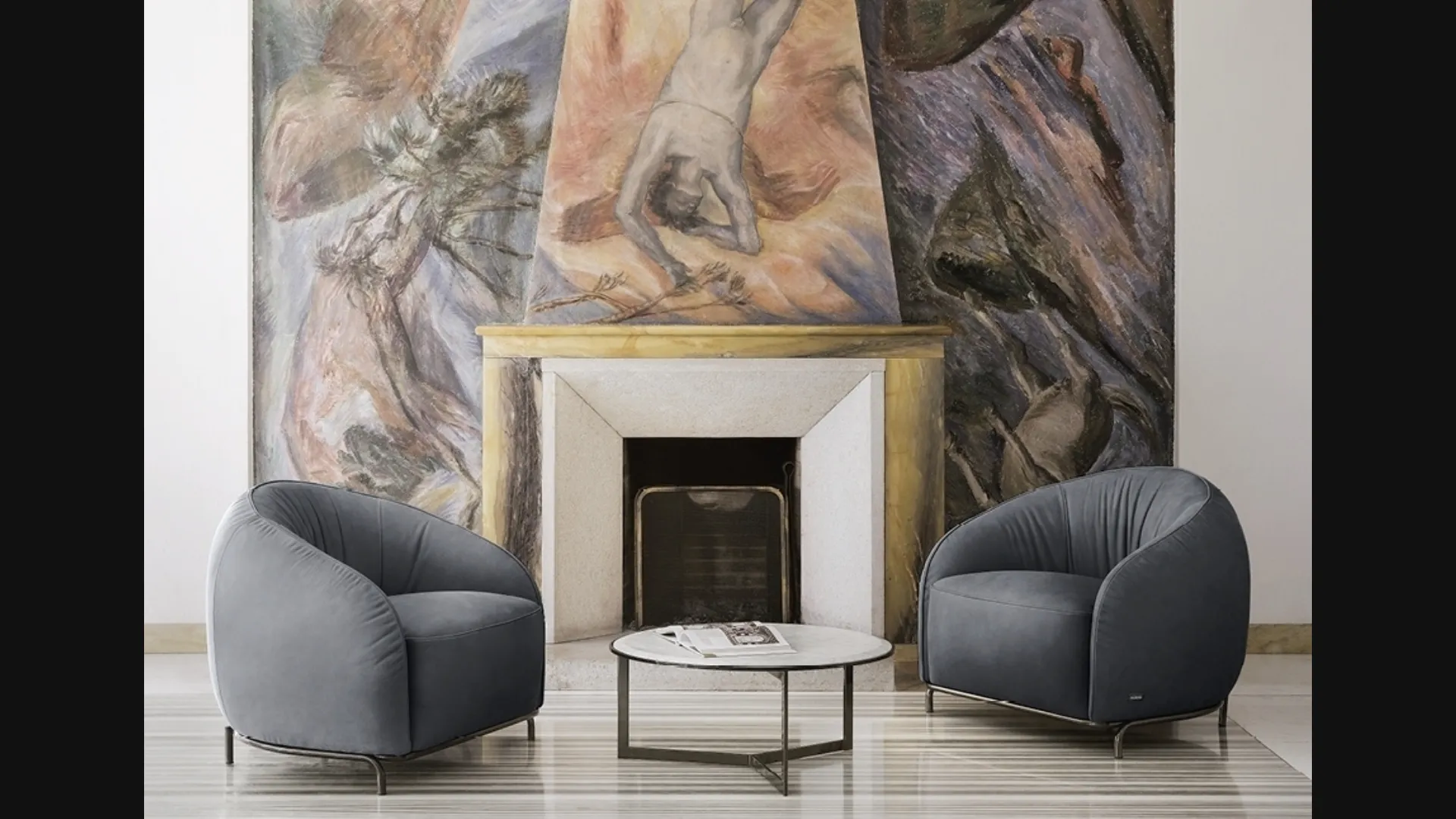 Poltroncina di design Nest di Nicoline